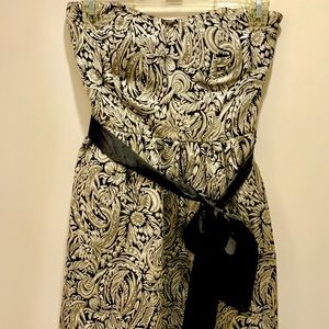 Dresses - Metallic Gold Cocktail Dress Dresses - Metallic Gold Cocktail Dress